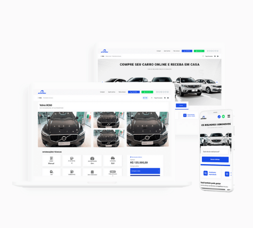 NOVO DEMO - Loja Virtual para Agência de Carros - Brasil na Web