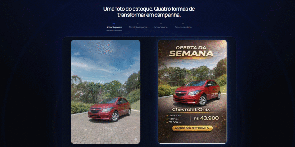Studio de geração de criativos AutoForce
